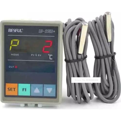 LC-215B+Temperature Controller Solar Hot Water Circulation Pump Temperature Difference Controller Instrument With 2 Sensor Lines