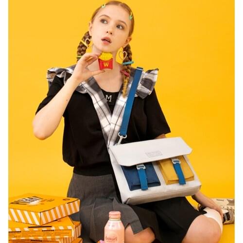 MAH Waterproof Messenger Crossbody Bag Women Colorful Postman Bags For Girl School Shoulder Bag Mobil Phone