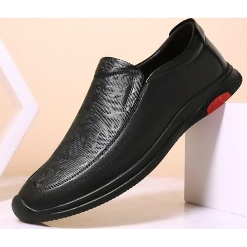 Casual Men Shoes Leather High Quality Loafers Moccasins Men Comfortable Soft Breathable Driving Footwear 2020 New