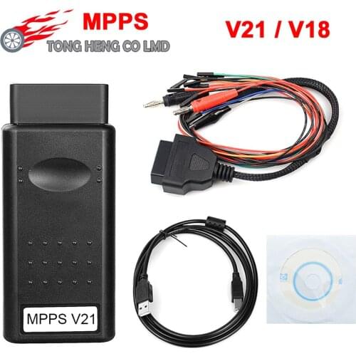 MPPS V21 V18 MAIN + TRICORE + MULTIBOOT with Breakout Tricore Cable ECU Chip Tuning