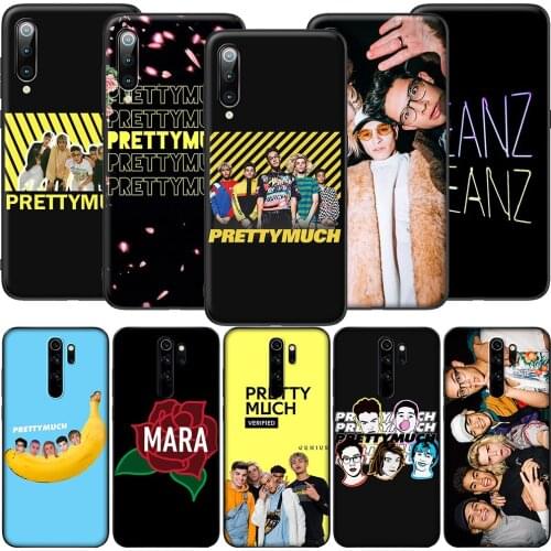 GX186 PrettyMuch Soft Silicone Case for Redmi Note 4X 5 5A Prime 6 6A 7 7A 8 8A 8T 9 9A 9C 9S Pro Lite