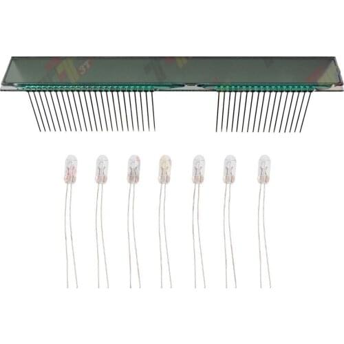 Dashboard LCD Display For Lexus SC300/SC400 Climate Control unit 92-96 with Light bulbs