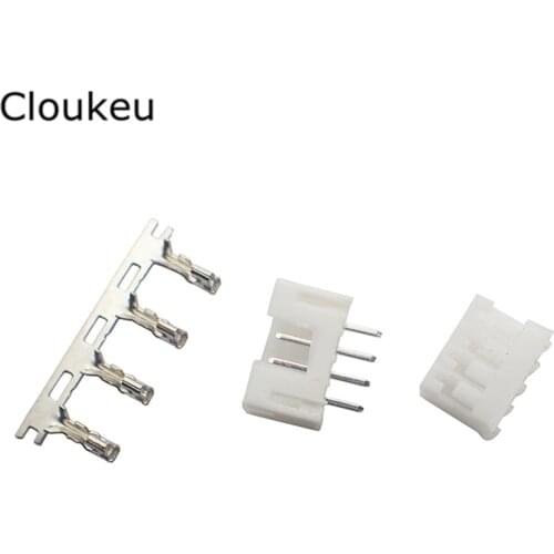 20set PH2.0 Straight Connector PH2.0mm (Plug+Socket+Metal reed) 2P 3P 4P 5P 6P 7P 8P 9P 10P 11P 12P