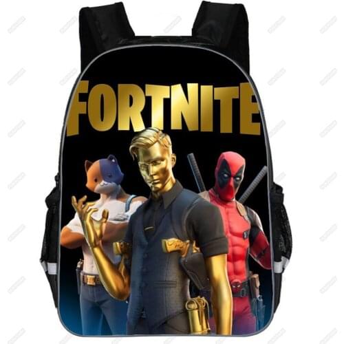 FORTNITE School Bags 16 Inch Boys Girls Bagpack Games Students School Bags For Children Software Primary Mochilas