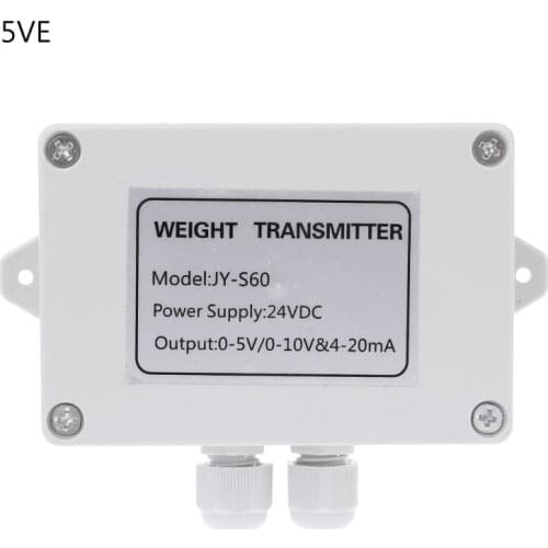 Weighing Transmitter load Cell Amplifier Weight Sensor Amplifier Load Cell Transducer DC 12V 24V 4-20mA New