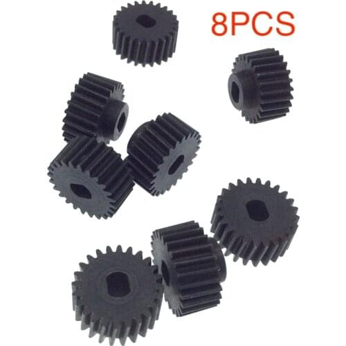 8pcs 24T Automatic folding Rearview mirror motor iron gear for Honda Jazz accord civic fit CRV spirior motor Wing