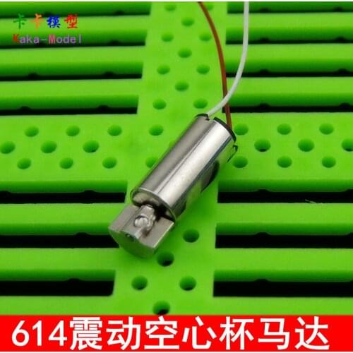 Dc 1v-4v 8000-15000rpm 6 * 14mm Vibration Hollow Cup Motor Accessories Massage Toy Model