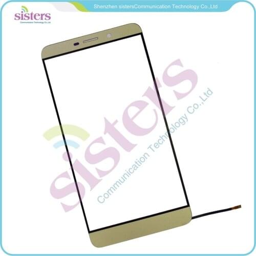 20pcs Wholesale Gold/White Touch screen Touchscreen Digitizer Front Glass Replacement For Letv le 1 MAX X900 free ship By DHL
