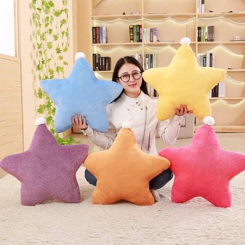 50 cm INS Hottest Five Angles Star Pillow Cushion PP Cotton Stuffed Plush Toys For Home Decoration Sofa &Chair