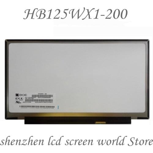 B125XTN01.0 fit LP125WH2-SP T1 M125NWN1 HB125WX1-200 12.5" eDP LED LCD Display for lenovo