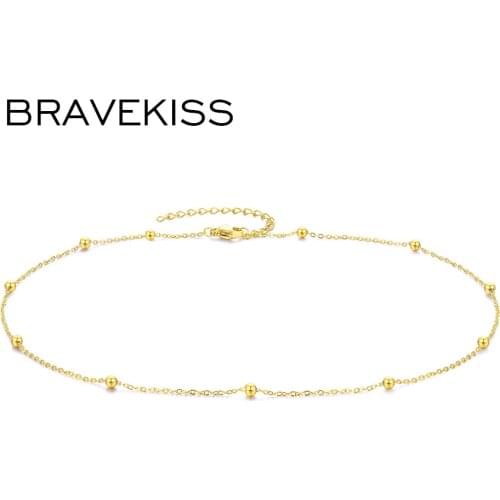 Золотые чокеры BRAVEKISS China At AliExpress