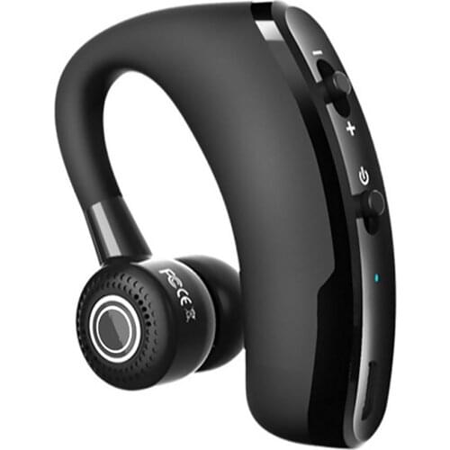 V9 Low-power Stereo Business Bluetooth Smart Super Bass Handsfree Mic Earphones Latest CSR8615 Bluetooth 4.1 Dual-mode Dual-MIC