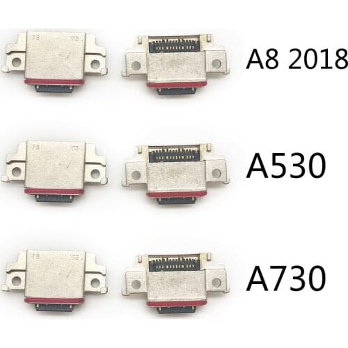 For Samsung Galaxy A8 2018 A530 A730 USB Connector Socket Charging Port Tail Plug