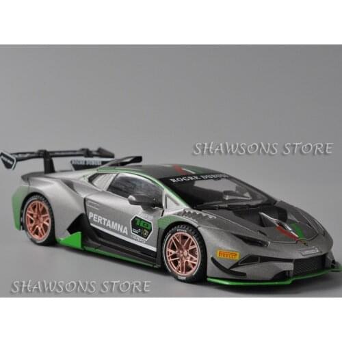 1:32 Scale Diecast Racing Car Model Toys Huracan ST EVO Pull Back Miniaure Replica With Sound & Light
