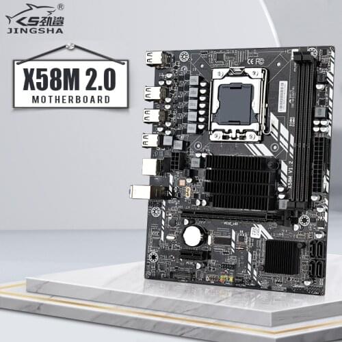 X58 Motherboard LGA 1366 Support DDR3 ECC Memory RAM and Intel Xeon Processor Support LGA 1366 CPU