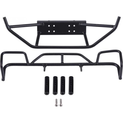 Metal Front Rear Bumper for TF2 / TF1 1/10 Scale RC Crawler Car Model Vehicle RC Front Rear Bumper solid durable