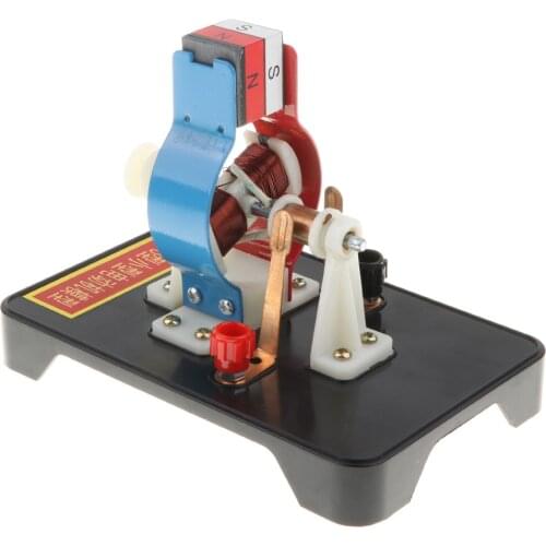 Mini DIY Metal Electric Motor Model Kit for Kids Early Science Physics Education, School Teaching Aids