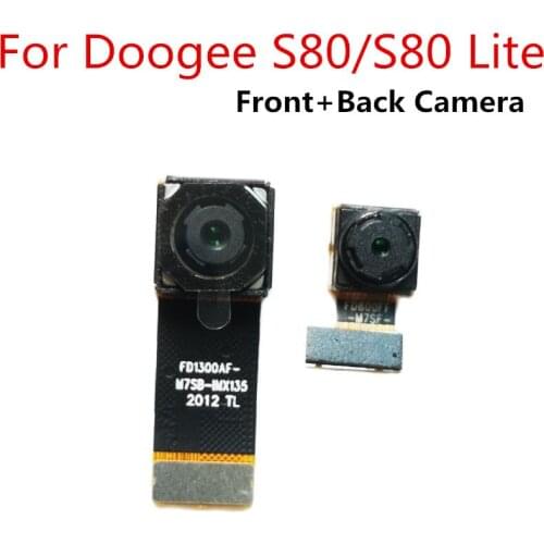 New Original For DOOGEE S80/S80 Lite Cell Phone Front Camera 16MP+Rear Back Main Camera Module 12MP