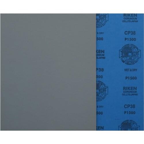 9"X11" RIKEN CP38 Square Super Fine Wet Dry Sandpaper 1500 2000 2500 3000 4000 5000 7000Grit For Polising Model Plastic
