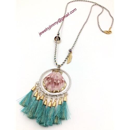 2015New personalized handmade jewelry supplier unique boho long Necklaces for women
