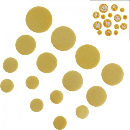 Oboe Mat 15pcs/lot Oboe Pads Instrument Mat Oboe Sound Hole Pad Gasket for Wind Instrument Clarinet Accessories