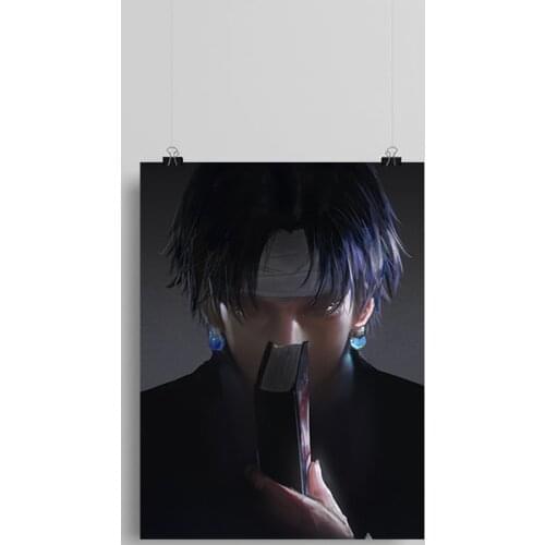 Chrollo Lucifer Hunter x Hunter anime Canvas poster Painting wall Art decor Living room Bedroom Study Home Decoration Prints