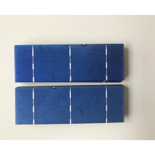 Solar cell polycrystalline 156mm*52mm 1.4W 0.5V A Grade The toppest quatliy solar cell panel 50pcs/lot Freeshipping