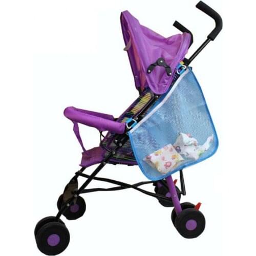 Stroller Bag Baby Cart Hanging Bag Net Visible Polyester Bag Baby Umbrella Diaper Storage Bag Universal Stroller Accessories