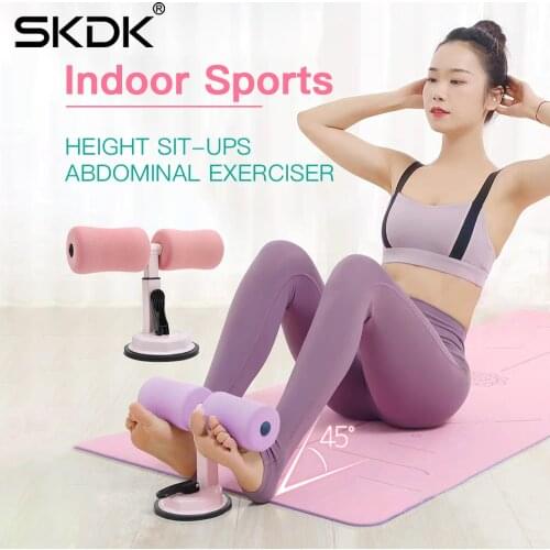 Indoor Sport Sit-ups Abdominal Exerciser Body Adjustable Height Building Fitness Equipment Body Waist Belly