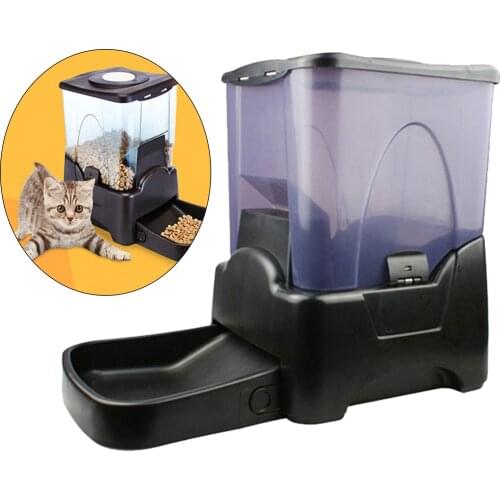 Pet Feeder Automatic Cat Dog Food Dispenser Smart Animal Feeding Bowl Puppy
