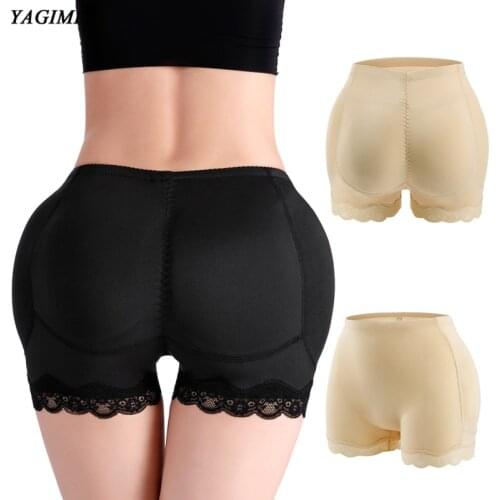 YAGIMI Butt Lifter Women Body Shaper Padded Panty Hip Enhancer Fake Hip Shapwear Briefs Push Up Panties Plus Size Shorts Sexy