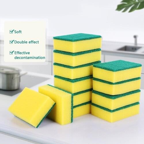 5pcs Magic Sponge Eraser Dishwashing Sponge Kitchen Nano Emery Magic Clean Rub Pot Focal Stains Sponge Removing Kit Cleaning Bru