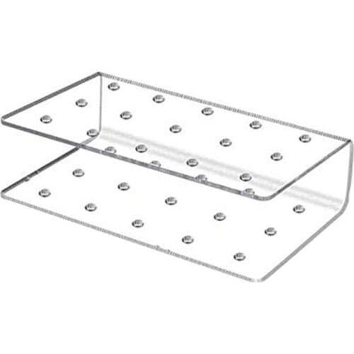 68UE Cake-Pop Display Stand 15 Hole Clear Acrylic Lollipop Holder Weddings Baby Showers Birthday Party Anniversaries Halloween