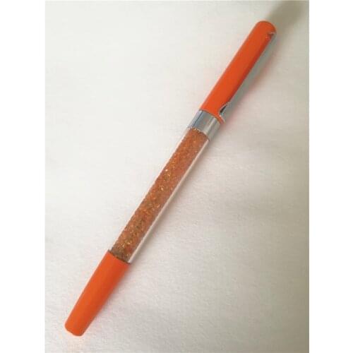 Free shipping 500pcs/lot customized logo metal pen; crystal metal pen; promotional ballpoint pen; writing pen mp115