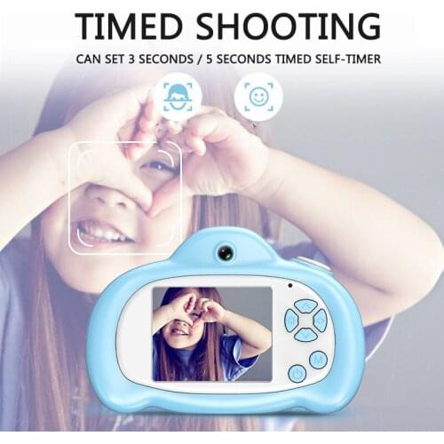 Toys Camera Mini 2.0 inch HD IPS Screen Children Kids Camera 1080P Video Recorder Flash Photo 12MP Camcorder For Kids Gift