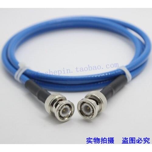 BNC Cable Flexible 50Ohm Test Cable BNC Double Male Extension Cable Oscilloscope Cable