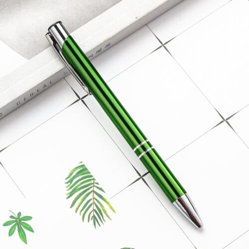 Beautiful Custom pen metal Ballpoint pen Pens for writing Learn office writing pen gift pen school office stationery 0.7mm