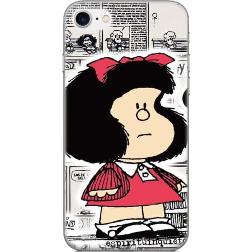 Mafalda Phone Case For OPPO Realme X50 5 6 Find X2 Reno A Ace 3 Pro K1 A92S A91 F15 A52 A72 AX7 A5S A31 A8 A9 A5 2020 Cover