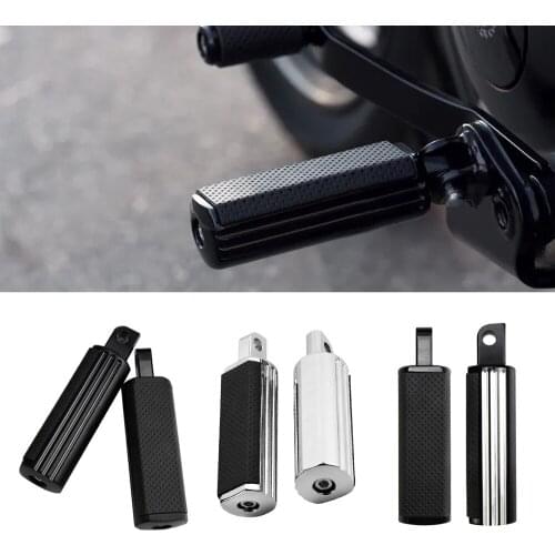 Motorcycle Foot Peg Male Footrests Pedal Footpegs For Harley Touring Electra Glide Low Glide Dyna Fat Bob FXDF CVO Limited FLHTK