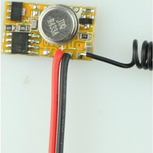 EV1527 Transmitter Module RF Remote Controller PCB DC3V-12V 3.7V 4.5V 5V 6V 7.2V 9V Mini Micro Remote Control 1CH 315/433MHz