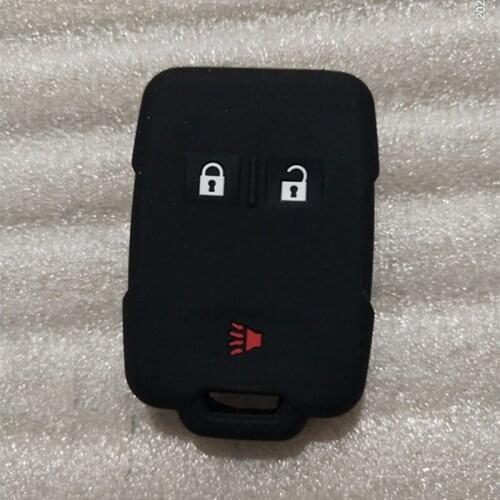 Silicone Protective Rubber Keyless Remote Fob Smart Key Cover Case Fit for Chevrolet Chevy M3N
