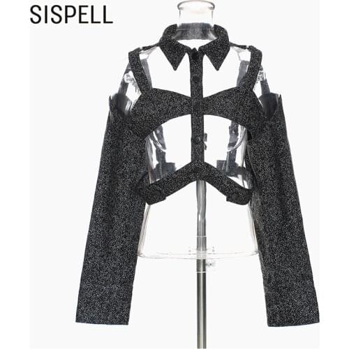 Ажурные блузки SISPELL China At AliExpress