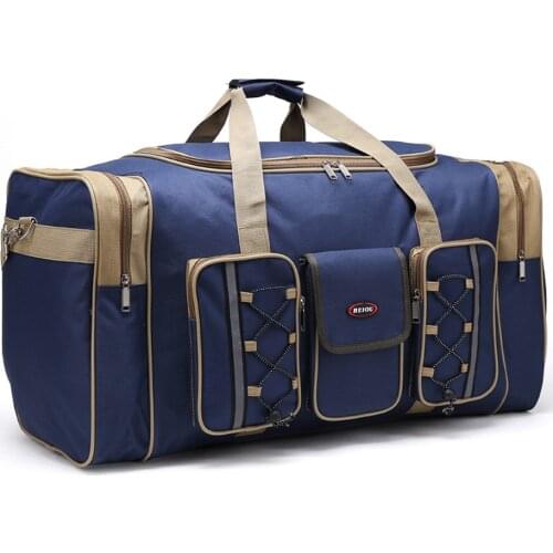 Fishing Bag Large Capacity 70L Multifunctional Reel Bag Backpack Outdoor Fishing Tackle Bag Lure Trays Boxes 65*30*35 cm