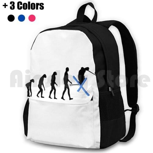 Evolution Ski Outdoor Hiking Backpack Waterproof Camping Travel Evolution Ski Snow Winter Skiing Skier Apres Ski Powder