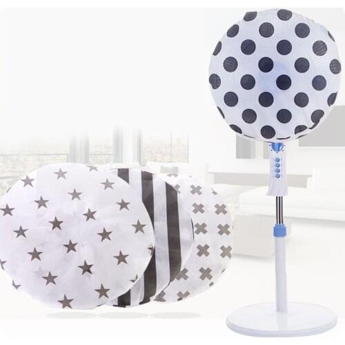 1pcs Non-woven Electric Fan Dust Cover Fan Accessories Fan Guard Home Storage Supplies Round Dustproof Covers Protective Cap