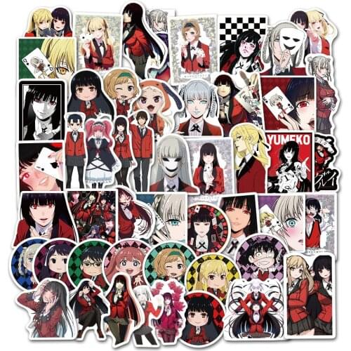 10/30/50PCS Japanese anime cute girl toy graffiti notebook skateboard computer mobile phone personalized stickers wholesale