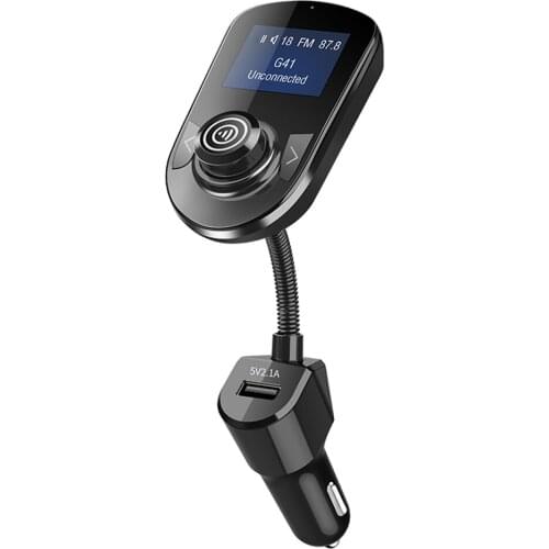 Bluetooth Handsfree Car Kit Wireless FM Modulator Car Trucks MP3 Player Aux/TF Music Player USB Charging