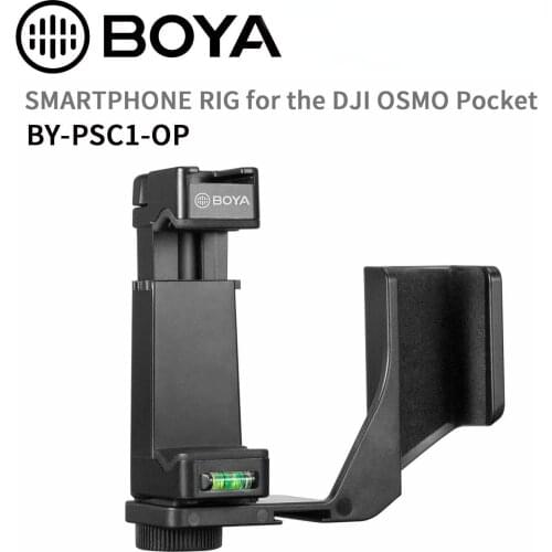 BOYA BY-PSC1-OP Smartphone Rig tripod mount for the DJI OSMO Pocket and smartphone devices like for photographers filmmakers