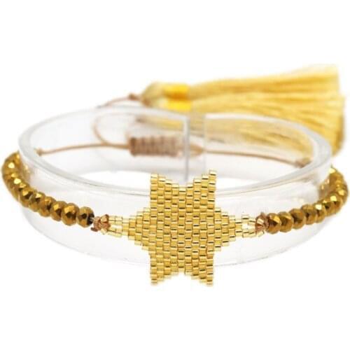 ZHONGVI Star Bracelet Women Mexico Pulseras Joyeria Mujer Moda 2021 Gold Jewelry MIYUKI Bracelets Fashion Handmade Woman Gift