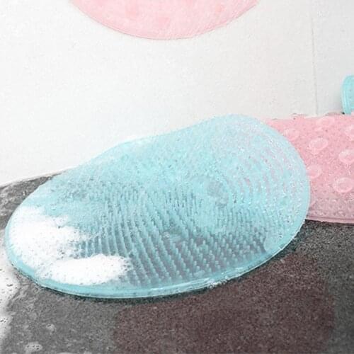 1PC Plastic Bath Mats Bathroom Back Massage Pad Massage Mat Room Non-slip Shower Room Bath Shower For Toilet Carpet N7J1